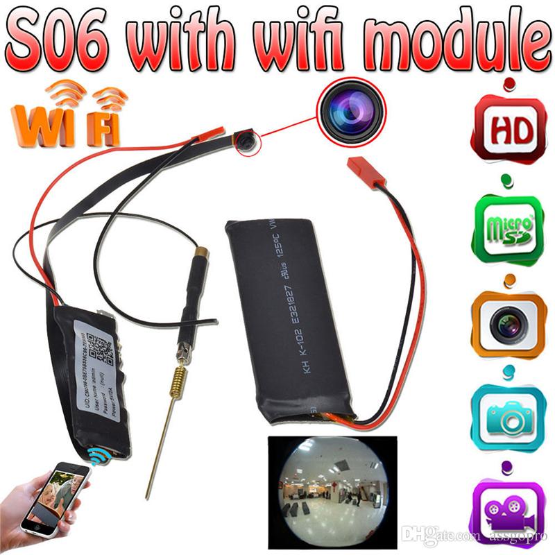 Mini pinhole hidden camera wifi with mic