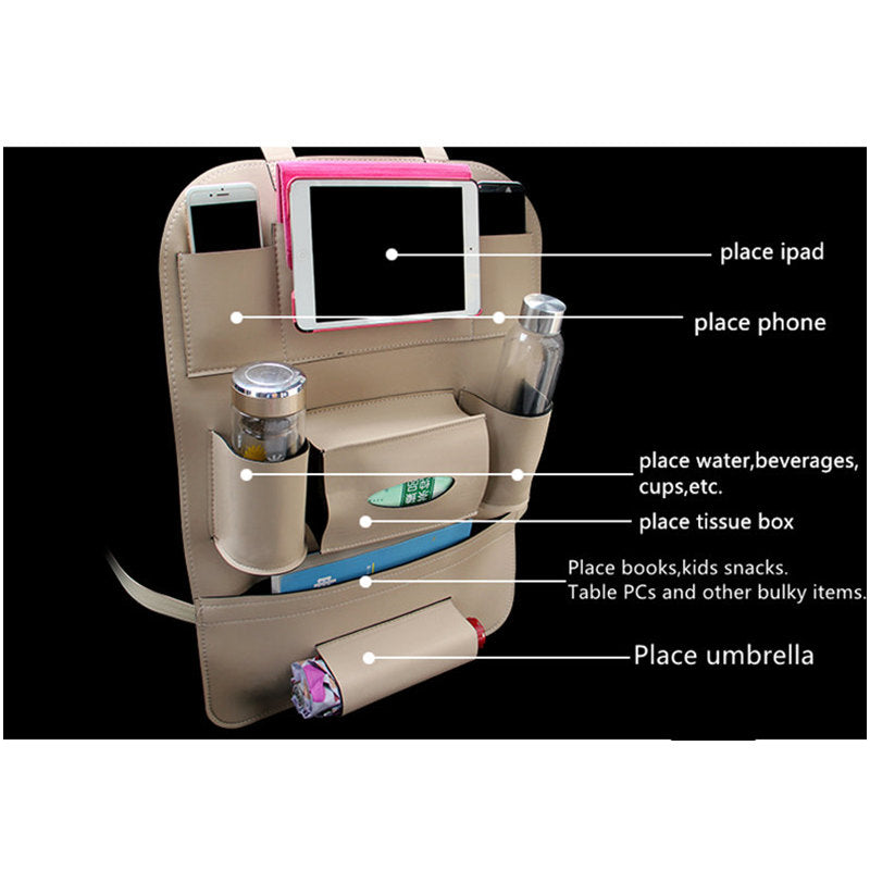 Multifunctional seat storage bag mx-8208