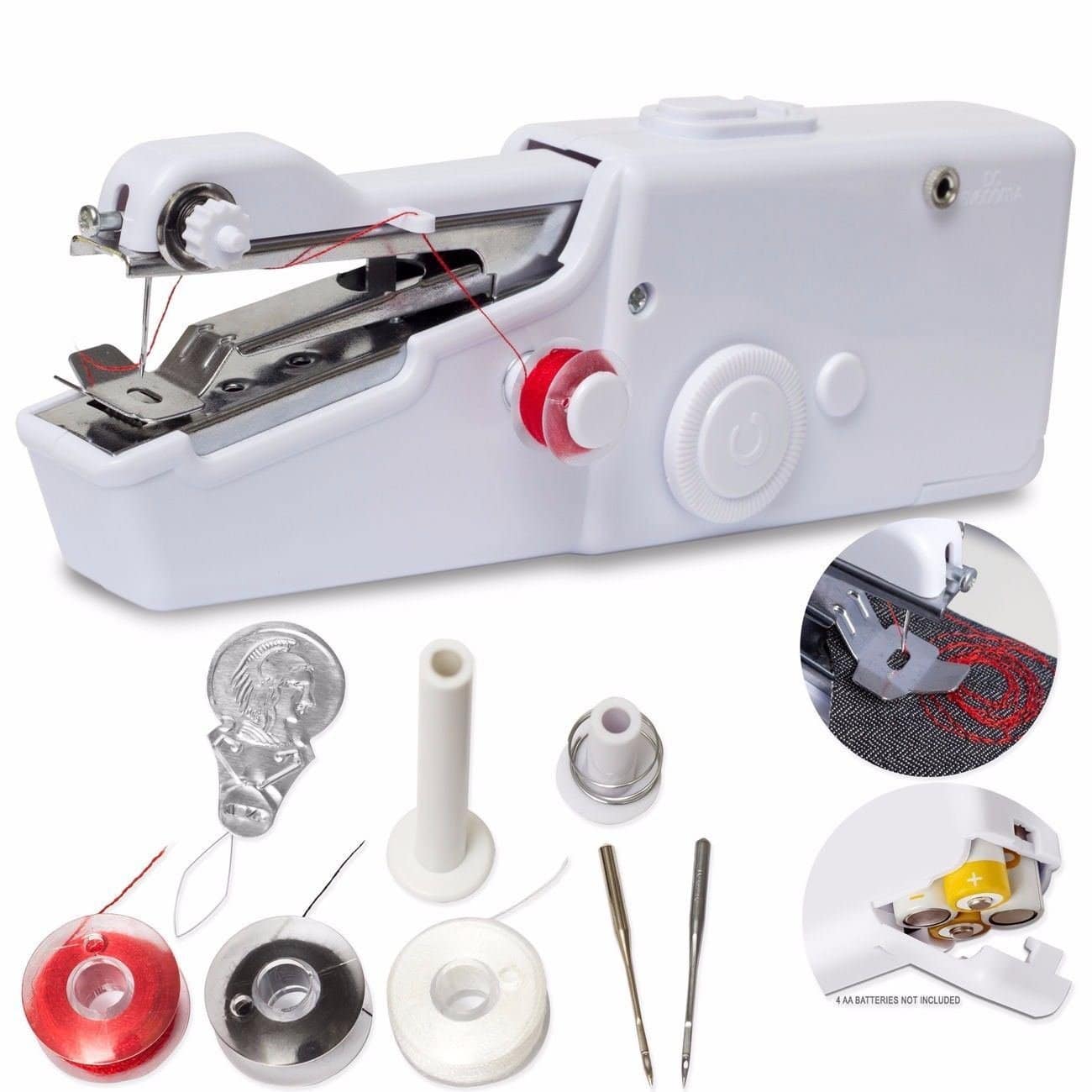 Handheld sewing machine
