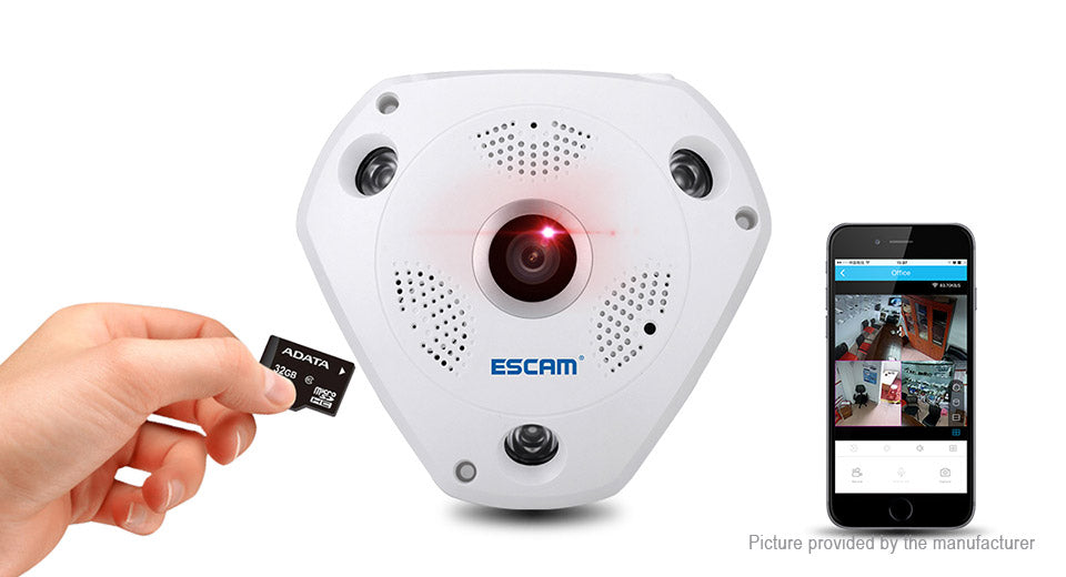 360 degree wireless surveillance camera