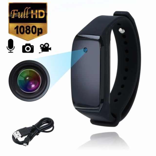 Sports wearable bracelet portable hidden camera