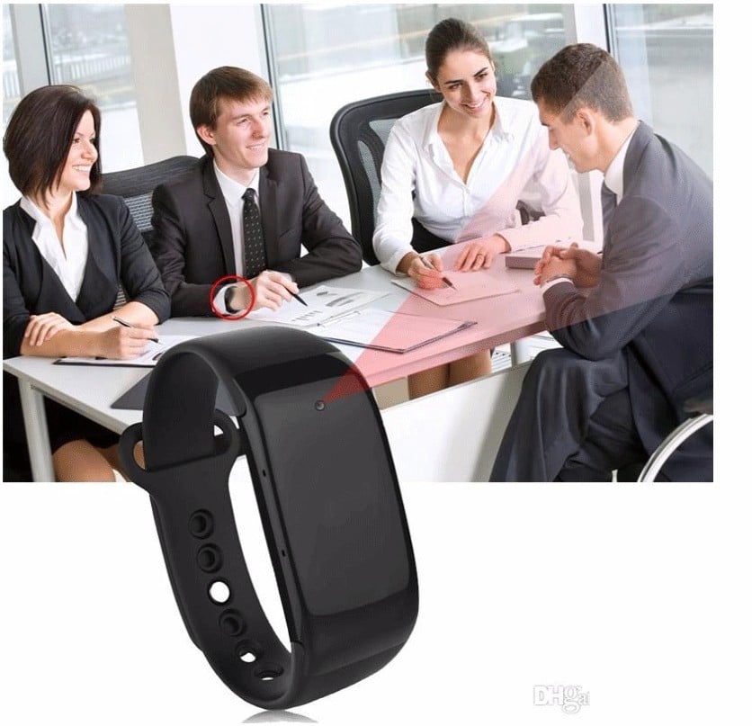 Sports wearable bracelet portable hidden camera