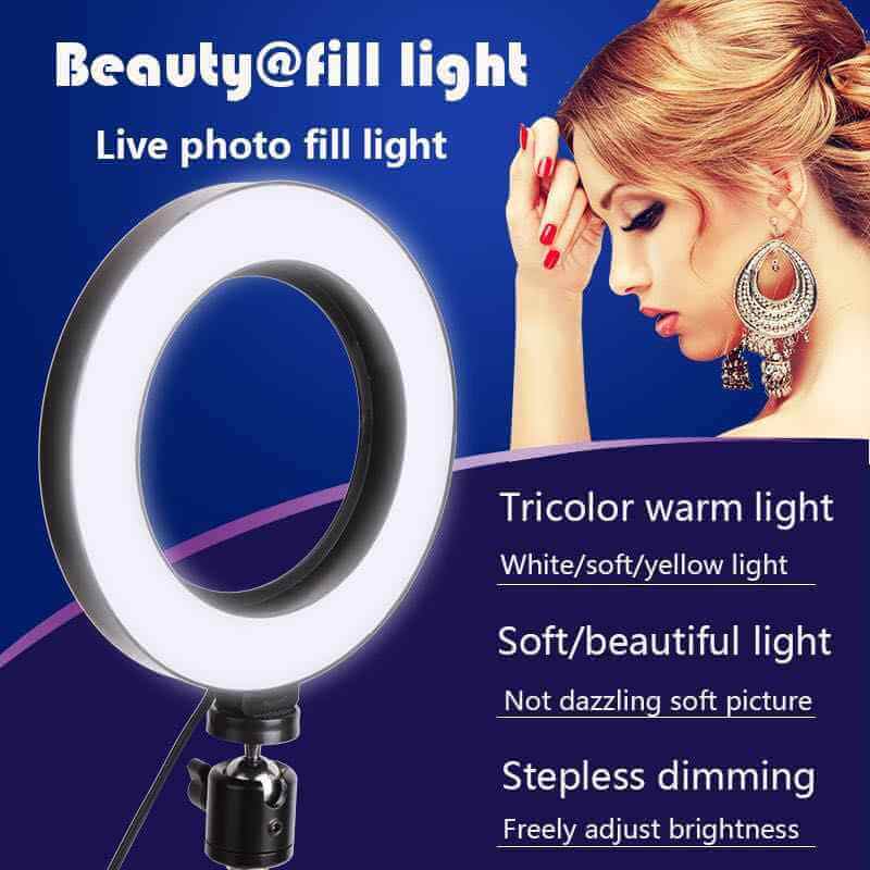 36cm led studio camera ring light photography