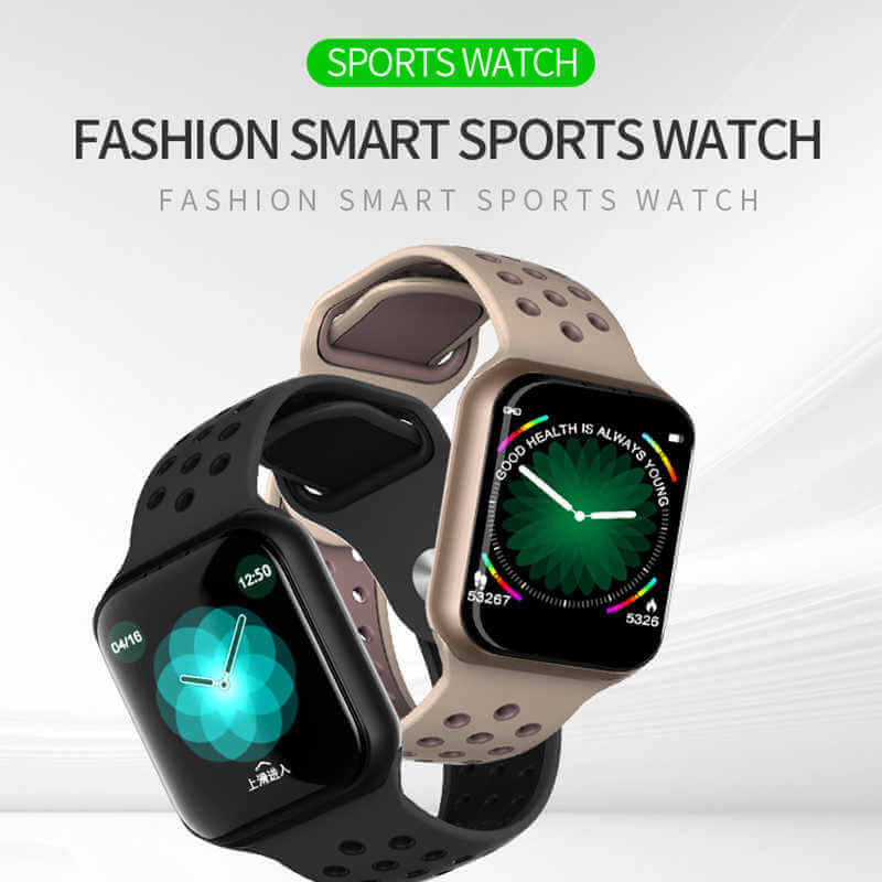 F8 smart health watch heart rate monitor