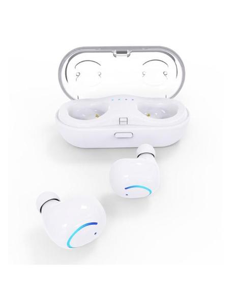 Qi8 twins earphones earbuds bluetooth headphones+charger box