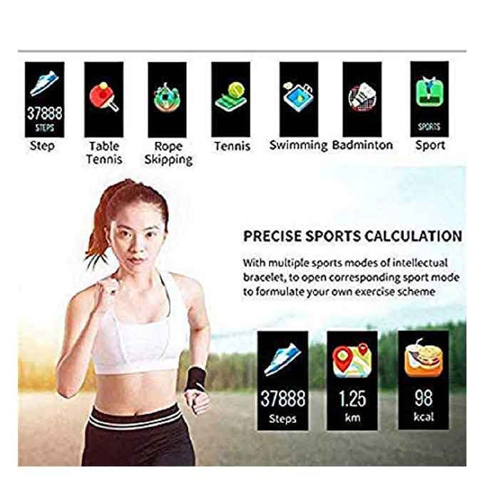 M3 smart band sport wristband, health fitness tracker