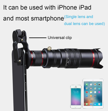 22x hd zoom mobile phone telescope lens
