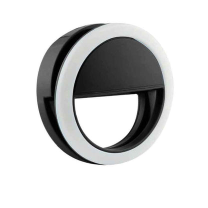 Selfie ring light with led camera photography flash light