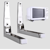 Microwave stand wall mount