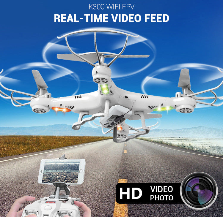 K300 drone + camera + wifi remote control