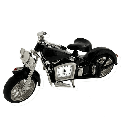 Fossil antique harley davidson bike clock- metal black