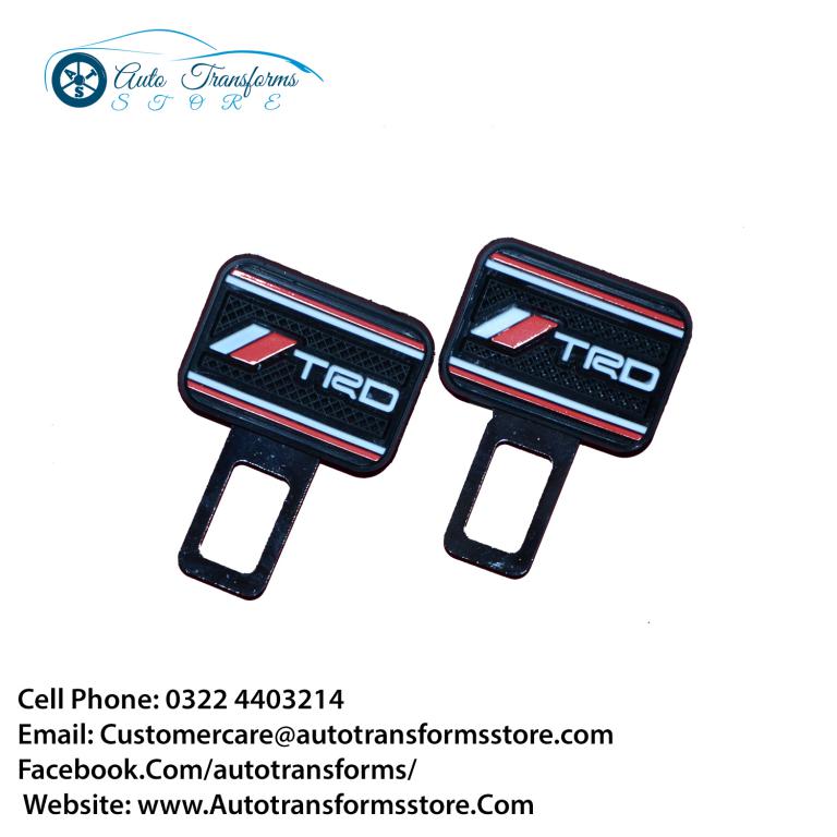 Custom seat belt warning canceler clips trd