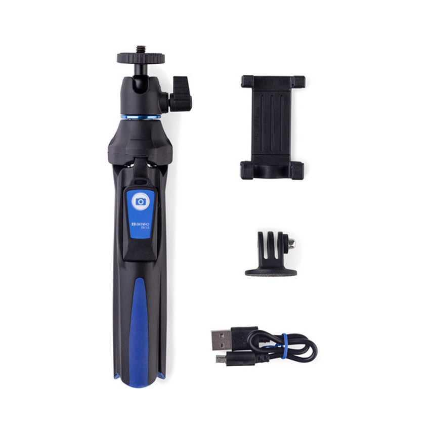 Benro tripod selfie stick 3in1 extendable + bluetooth remote