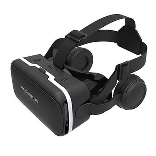 Shinecon 6 generations 3d vr glasses headset with earphones