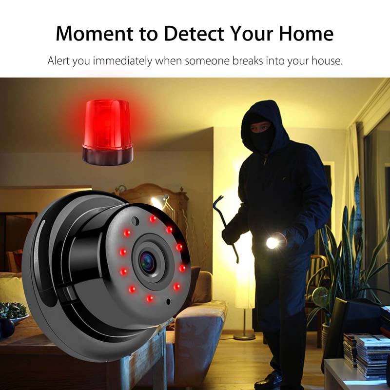 Mini wireless home security camera