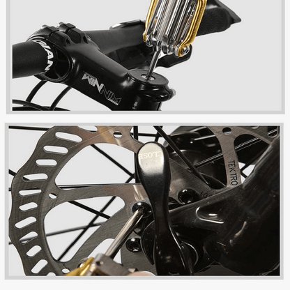 11 in 1 multi-functional bicycle repair tool kit