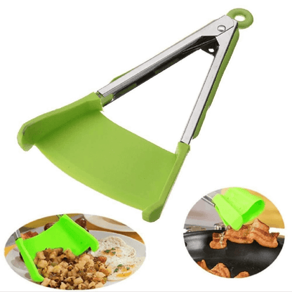 2 in 1 spatula & clever tong