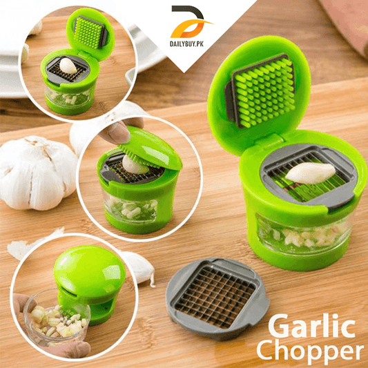 Garlic chopper, garlic dicer and slicer