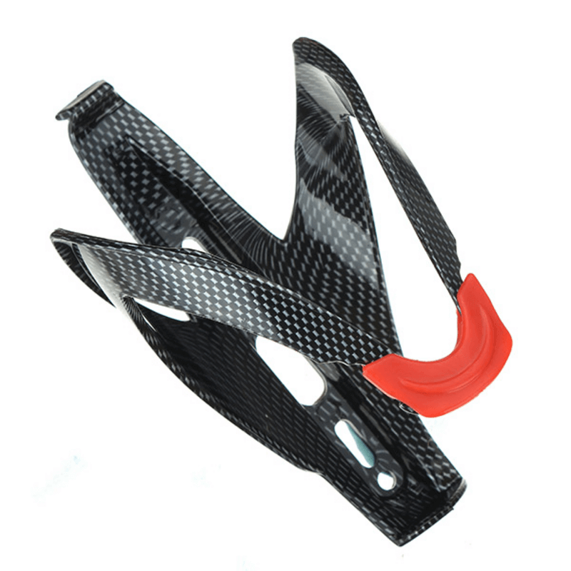 Carbon fiber texture water bottle holder
