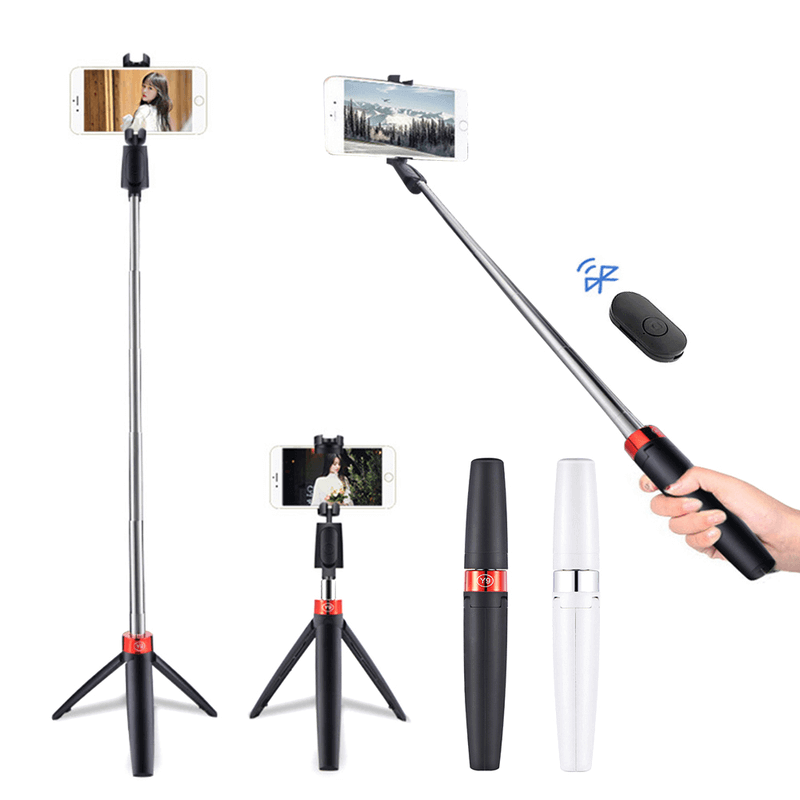 Y9 2-in-1 portable bluetooth selfie stick with mini tripod
