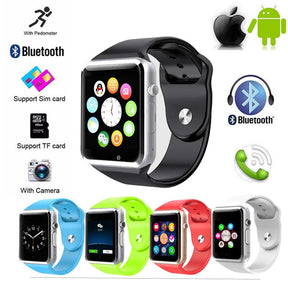 Apple style iphone smart mobile phone bluetooth watch (w08)