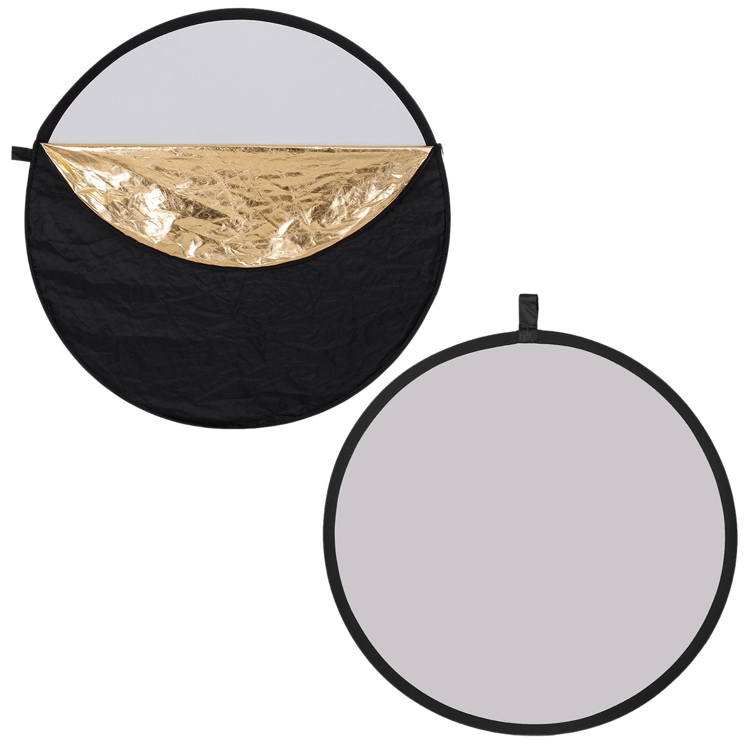110cm 5-in-1 collapsible multi-disc light reflector with bag