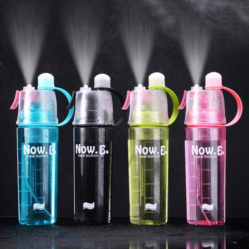 600ml water bottle portable bottle sport spray water bottle