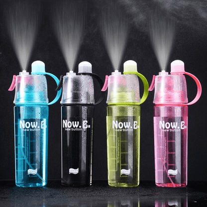 600ml water bottle portable bottle sport spray water bottle