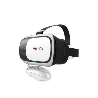 2nd generation vr glasses with bluetooth remote