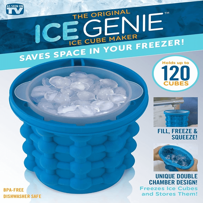 Ice cube maker genie