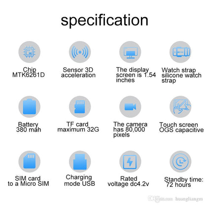 Sw98 smart watch with fitness tracker smart bracelet