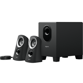Logitech z313 computer speaker system with subwoofer