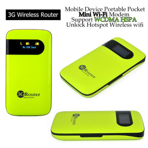 Portable 3g sim wireless router