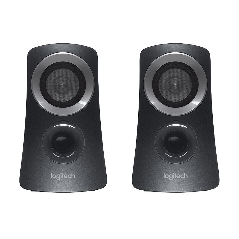 Logitech z313 computer speaker system with subwoofer