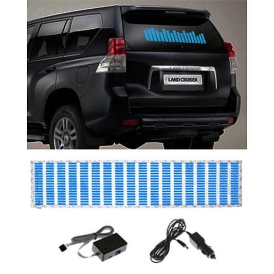 Car sticker music rhythm led flashlight blue