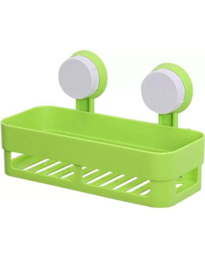 Storage rack in multicolors with magic suction cup