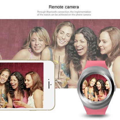 Smart watch y1 for ios and android with camera