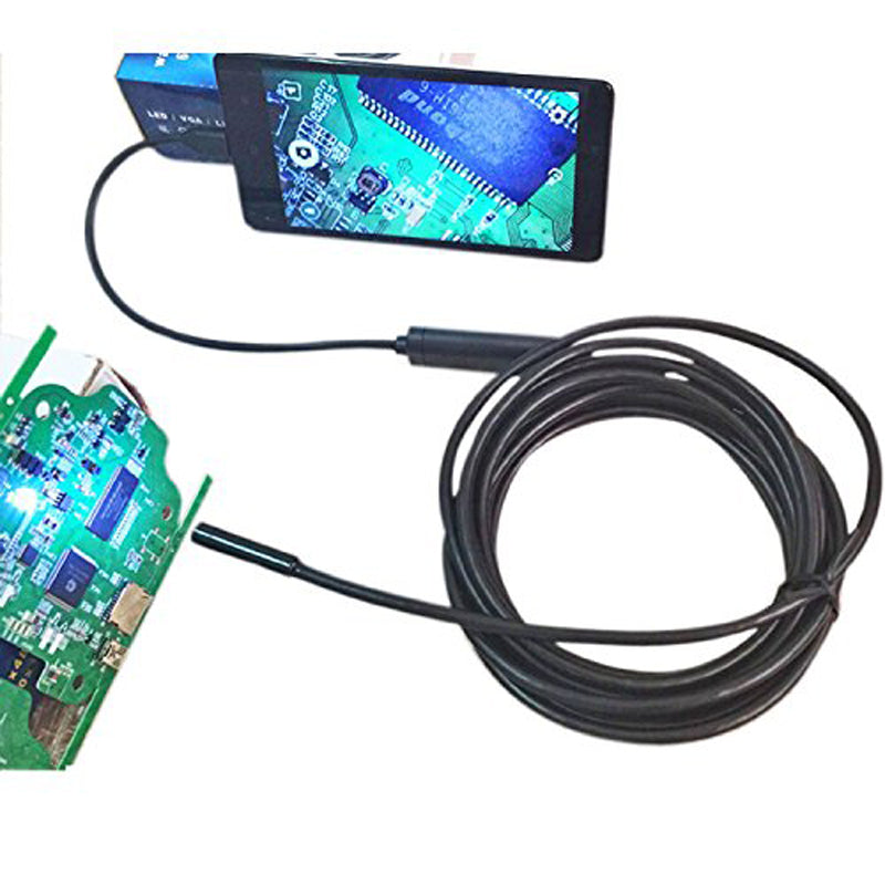11.5 feet endoscope cable camera with 6 led lights