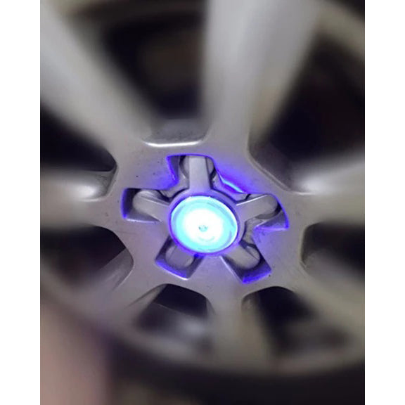 Car led hub cap lamp ice blue