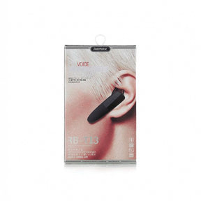 Remax single side bluetooth headset rb-t13 - black