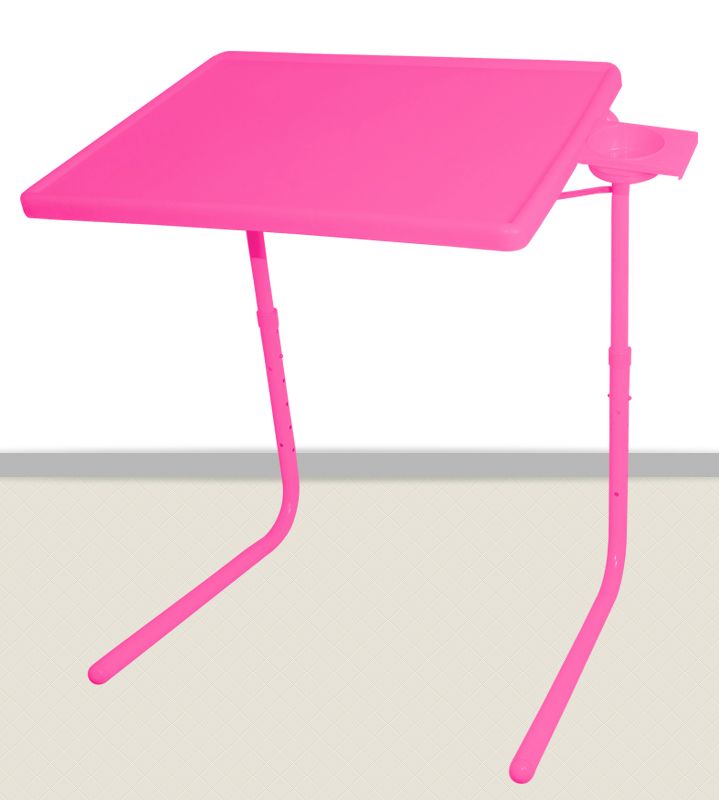 Multi-functional adjustable table mate iv with cup holder