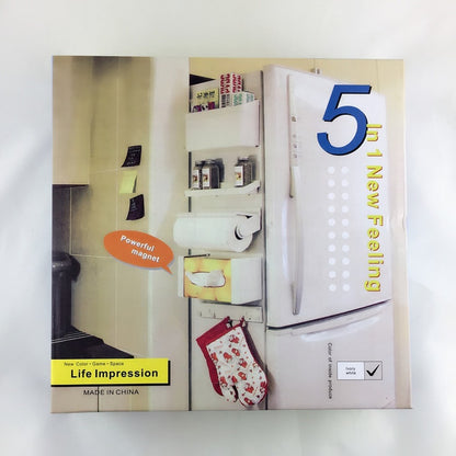 5 in 1 magnetic shelf storage set