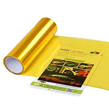 Light and dark yellow paper for fog