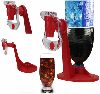 Fizz portable soda saver+drinking water dispenser bottle