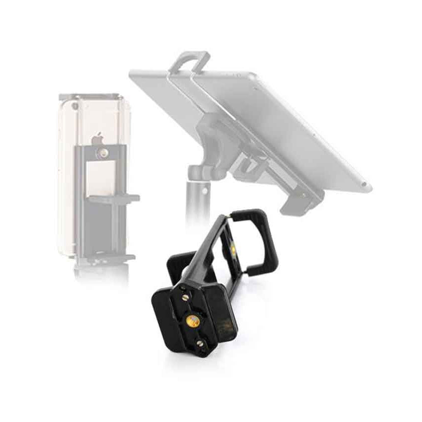 Yunteng 2 in 1 universal smartphone and tablet mount - black