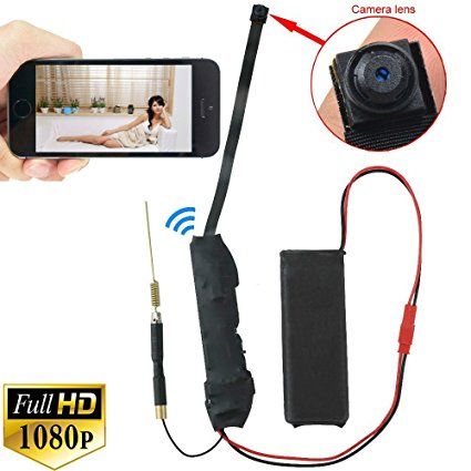 Mini pinhole hidden camera wifi with mic