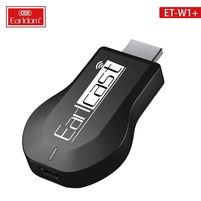 Earldom earlcast w1+ wireless tv dongle 2core full hd 1080p - black