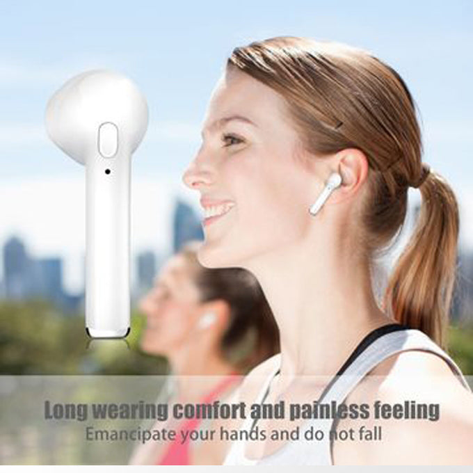 Wireless bluetooth i7s earbuds, earphones+charging box