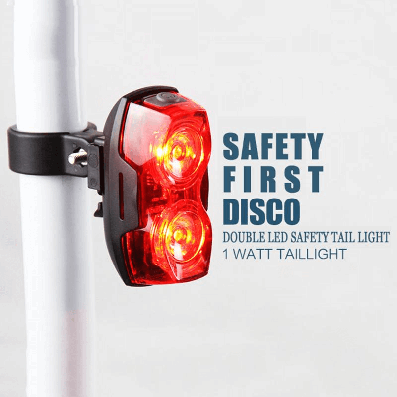 Super bright bicycle waterproof safety tail light