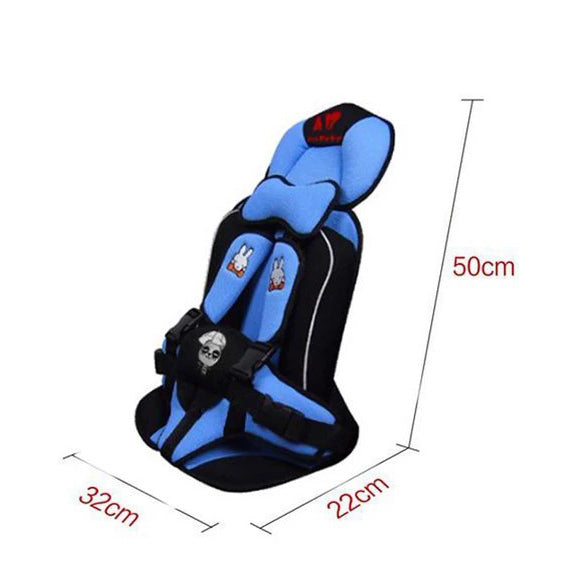 Portable kids cushion car seat
